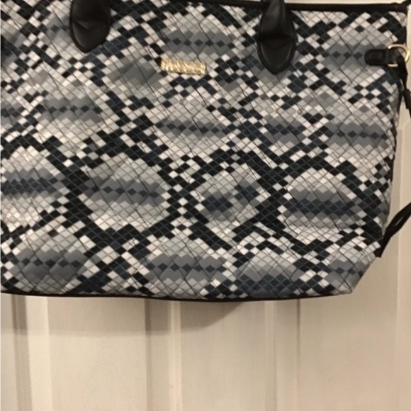 Stylish Black and Gray Women's Tote Bag - Picture 2 of 8